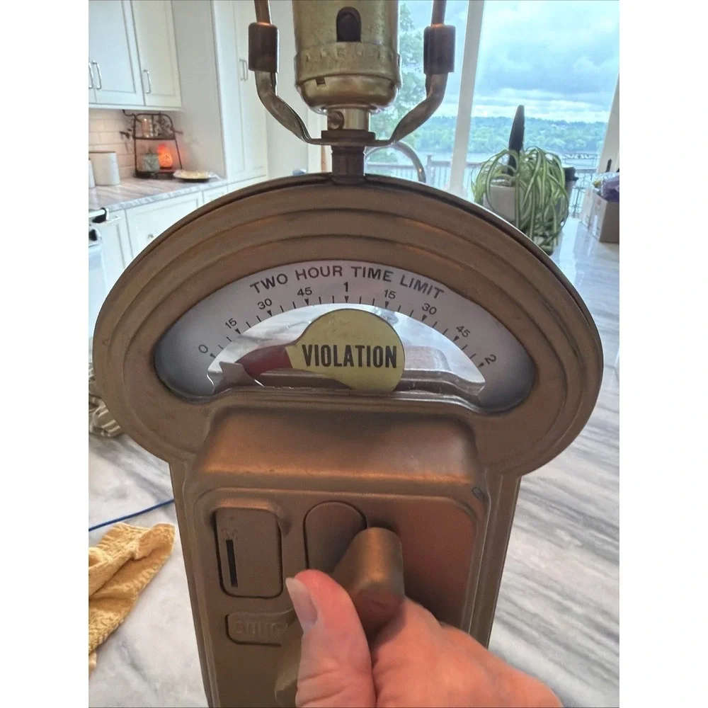 Vintage Duncan Miller Parking Meter Lamp Steampunk Industrial OLA0056